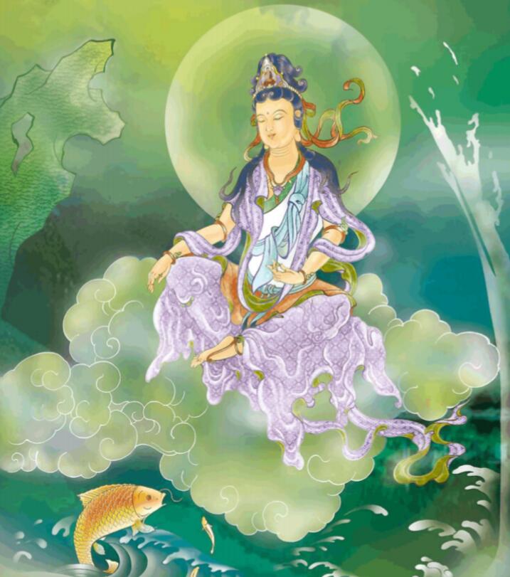 观音菩萨33相之游戏观音