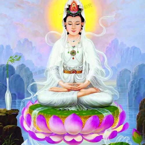 观音菩萨33相之圆光观音