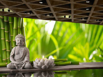 观音三十三化身十三：一叶观音